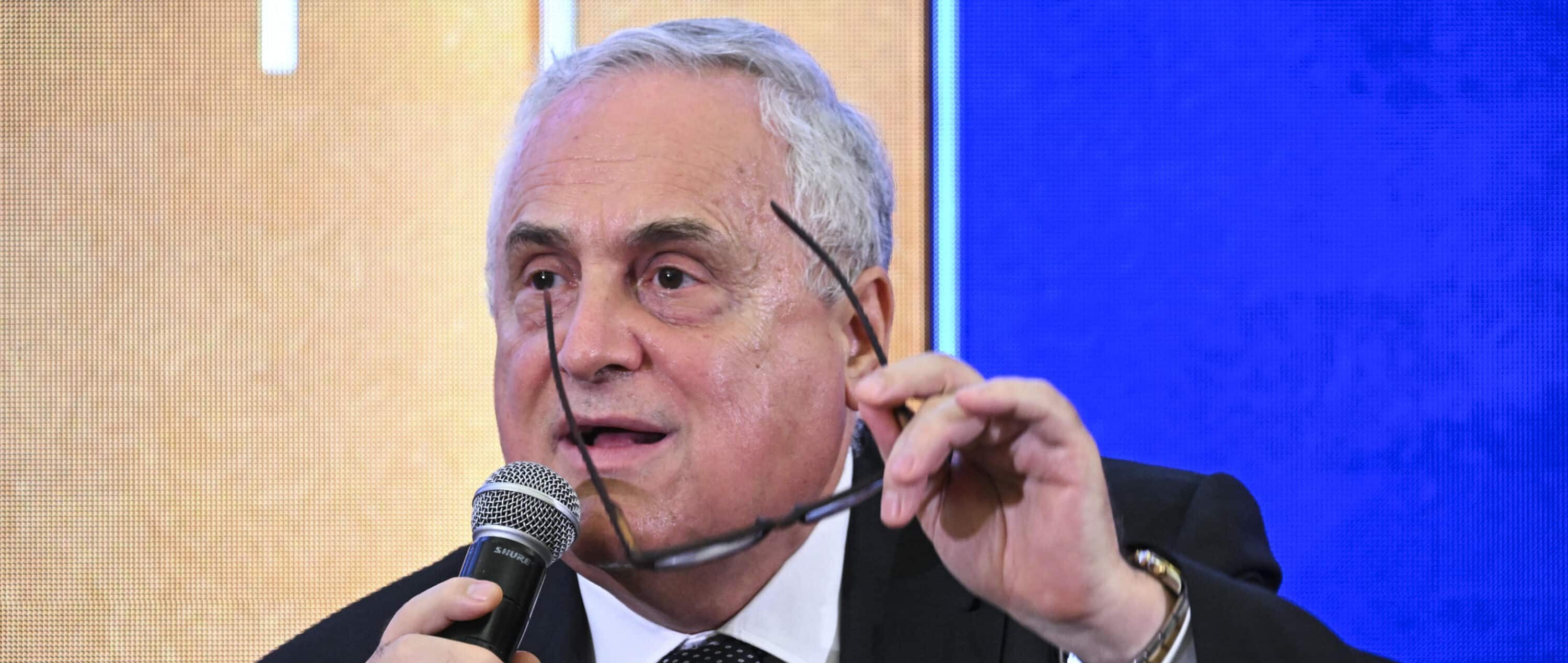 Pressing su Lotito per spingerlo a vendere la Lazio: la Procura di Roma indaga, nel mirino Masi e Bisignani (Foto Ansa presa il 15 settembre 2026)